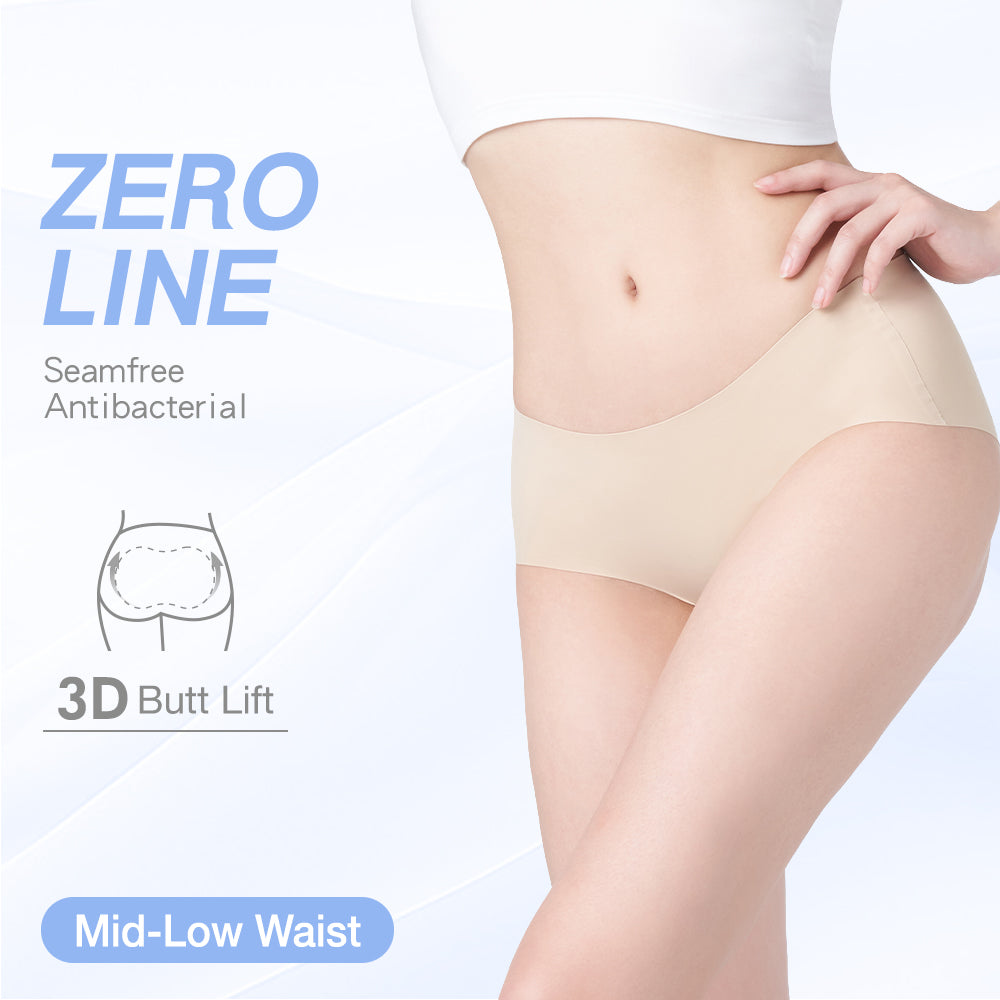 【Zero Line】Low Waist - Seamfree Panty