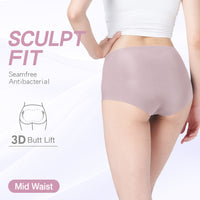 【Sculpt Fit】Mid Waist - Seamfree Panty