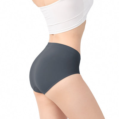 【Full Cover】Mid High Waist - Seamless Panty